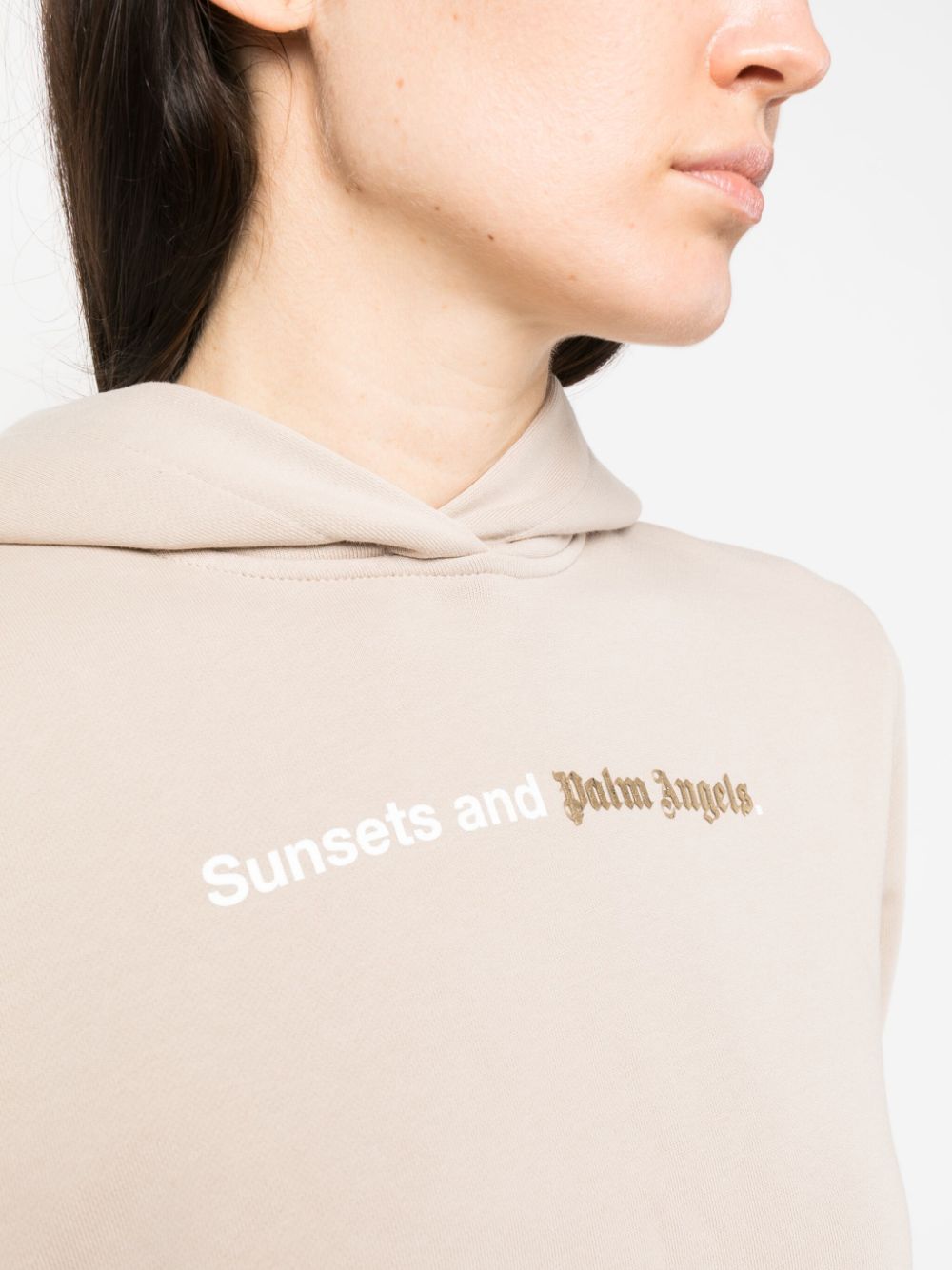 Palm Angels Sunset cotton hoodie