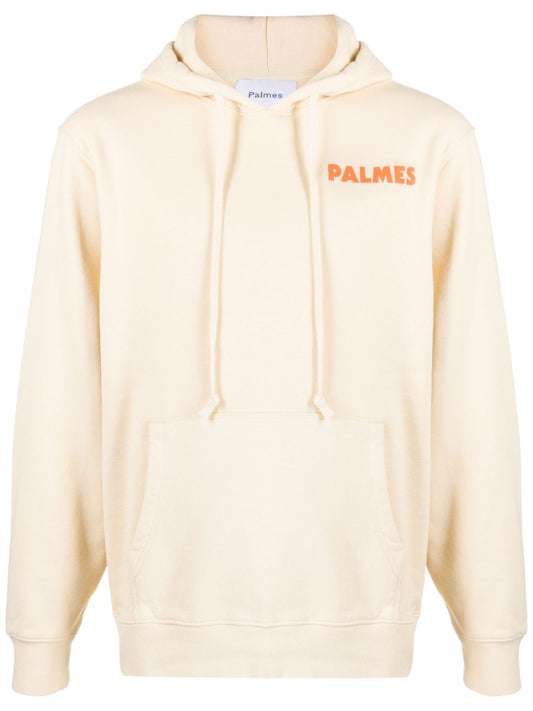 Palmes Logo organic cotton hoodie