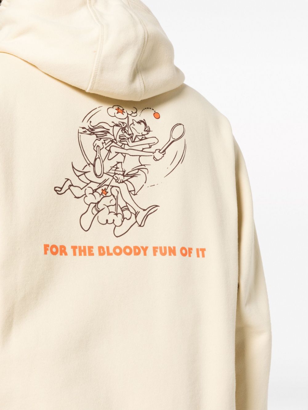 Palmes Logo organic cotton hoodie