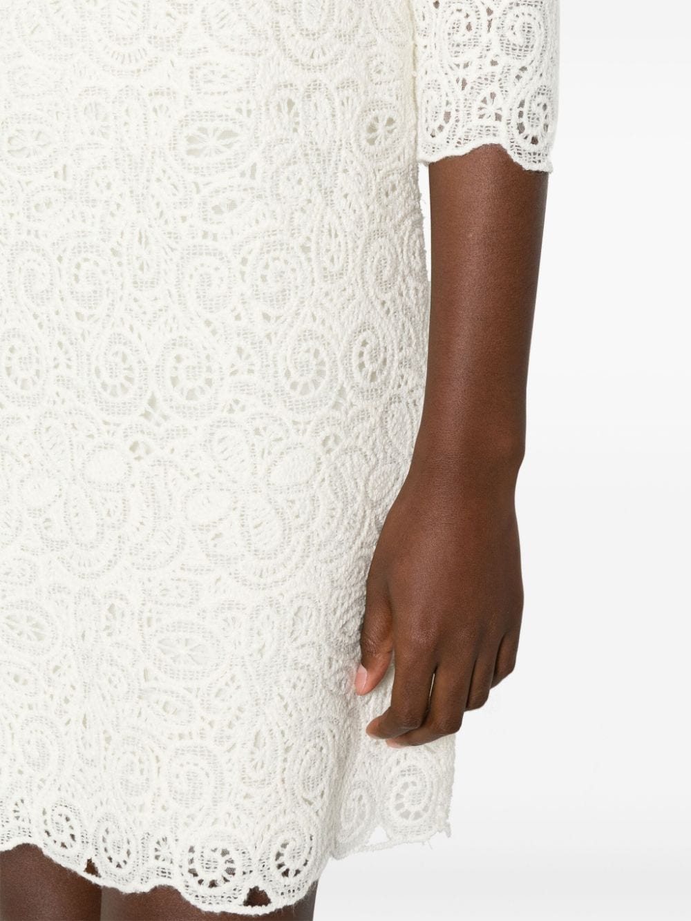 Ermanno Scervino Wool blend short dress