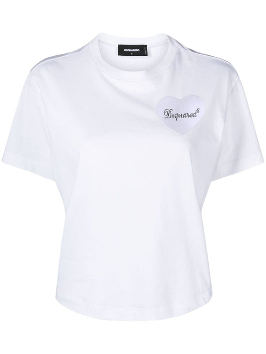 Dsquared2 Boxy-fit cotton t-shirt