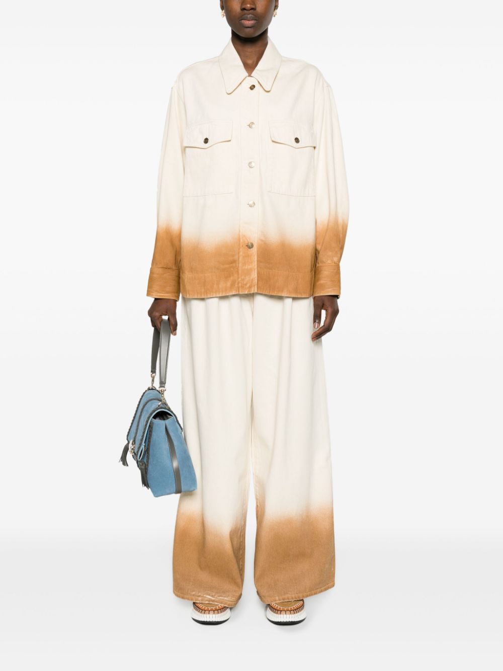 Alanui Bright Hues denim cotton jeans