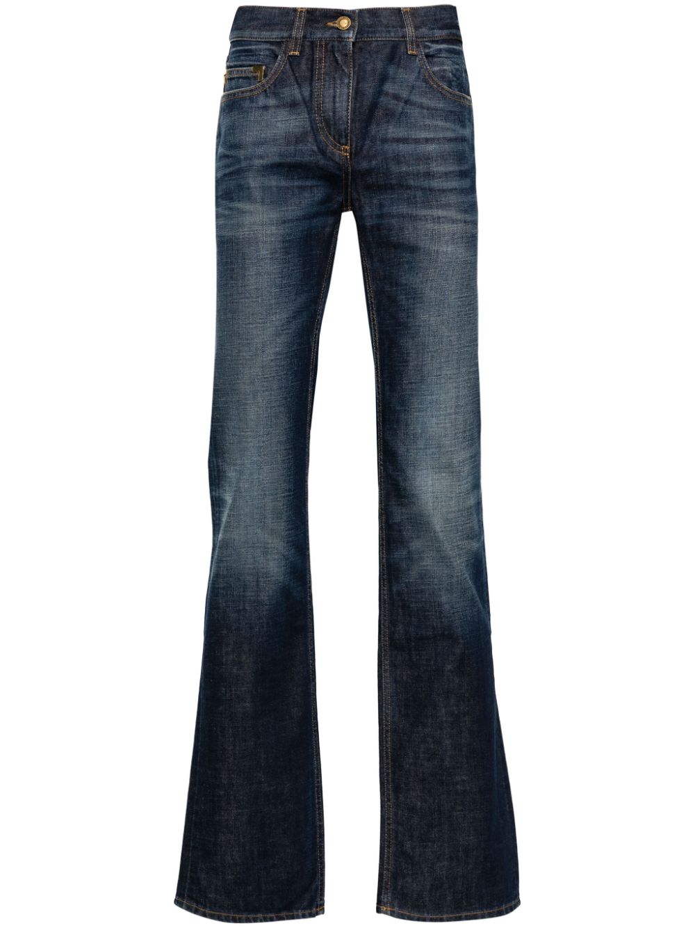 Palm Angels Straight leg denim jeans
