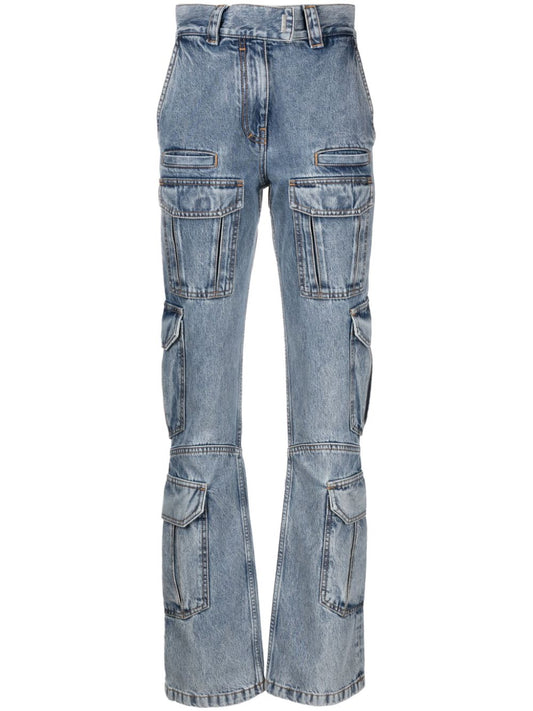 Givenchy Cargo denim cotton jeans
