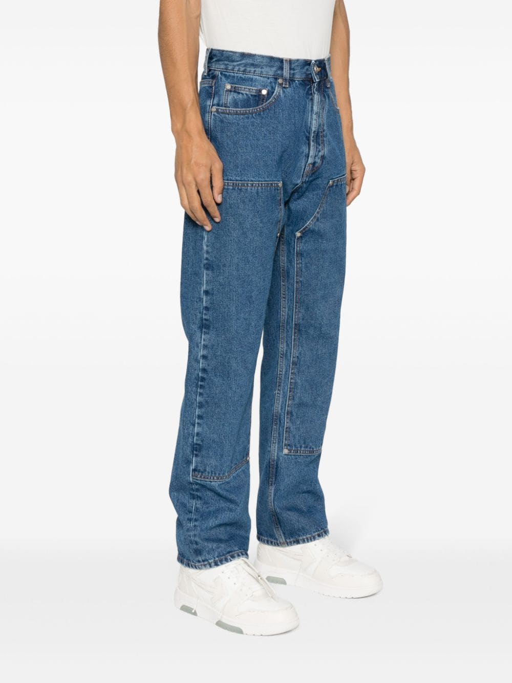 Palm Angels Monogram denim jeans