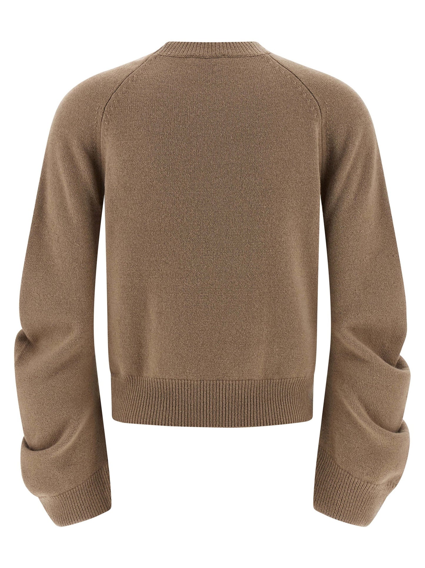 Nude Curved Sleeve Sweater