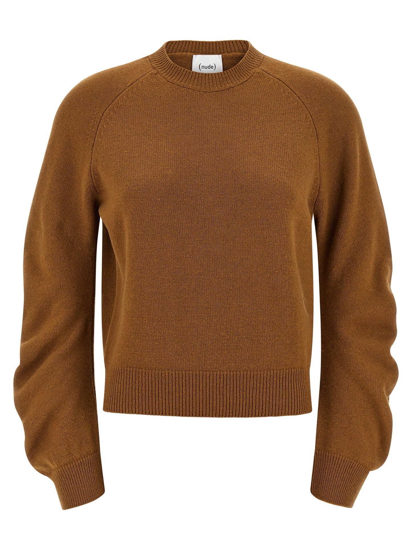Nude Curved Sleeve Sweater