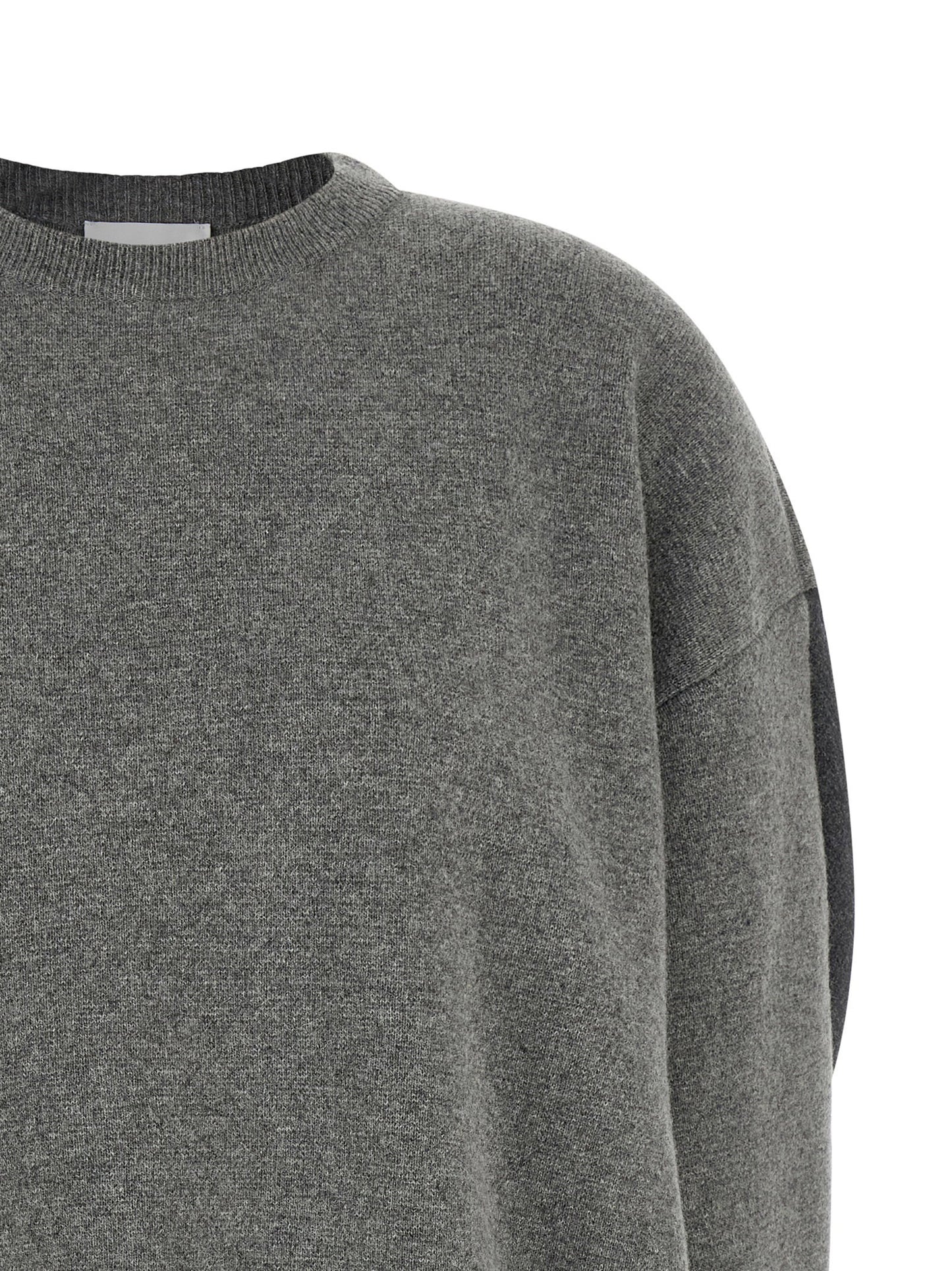 Nude Two-tone Sleeve Sweater