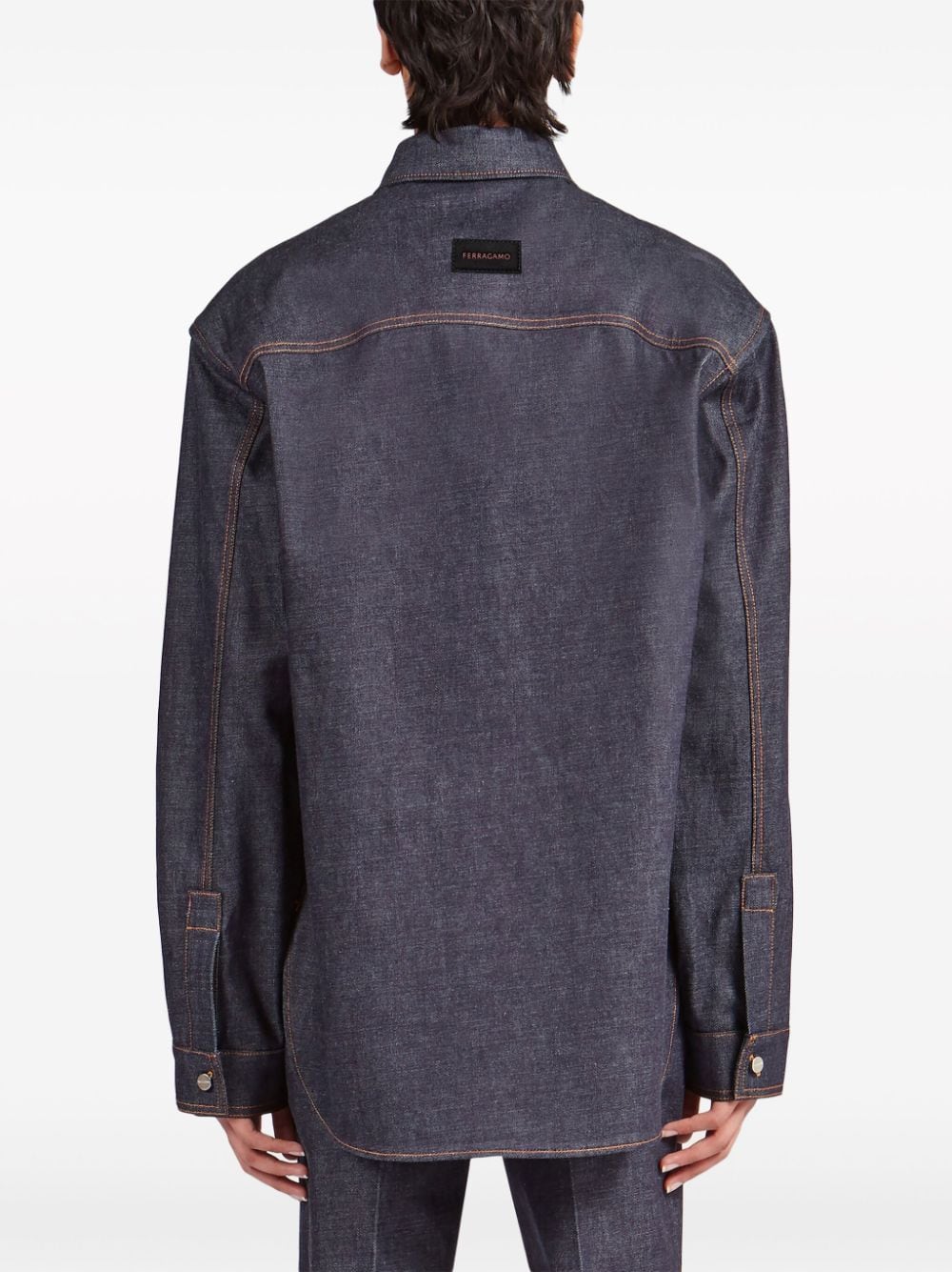 Ferragamo Da notare i polsini c Cotton shirt