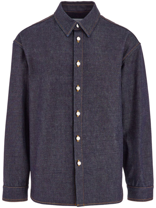 Ferragamo Da notare i polsini c Cotton shirt