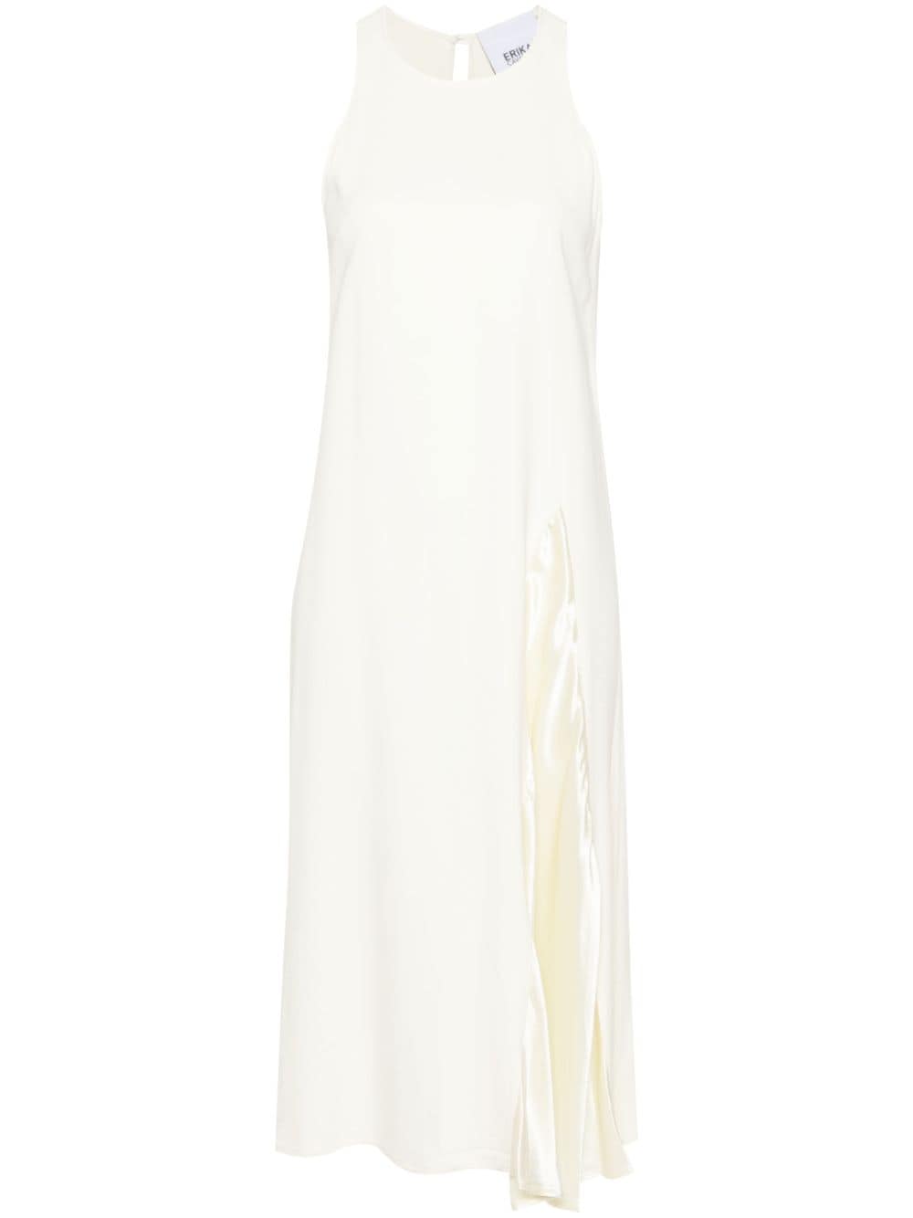 Erika Cavallini Semi-Couture Sleeveless midi dress