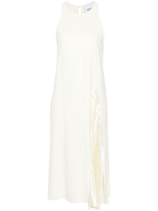 Erika Cavallini Semi-Couture Sleeveless midi dress