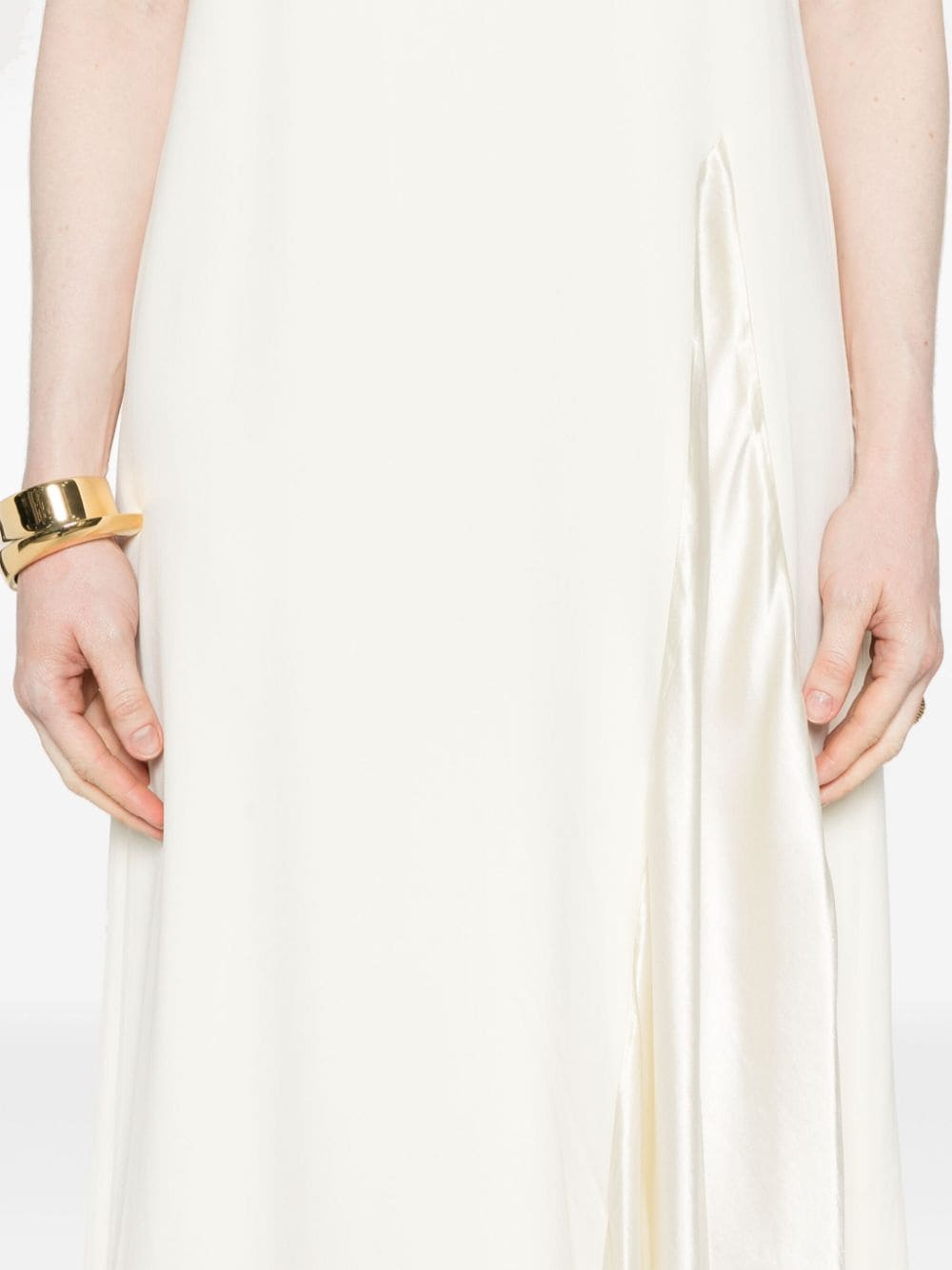 Erika Cavallini Semi-Couture Sleeveless midi dress