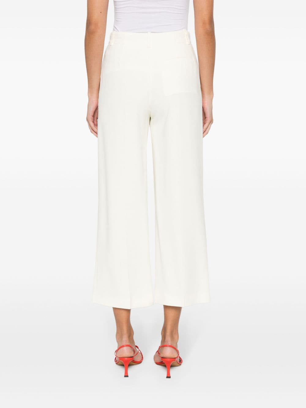 Erika Cavallini Semi-Couture Wide-leg trousers