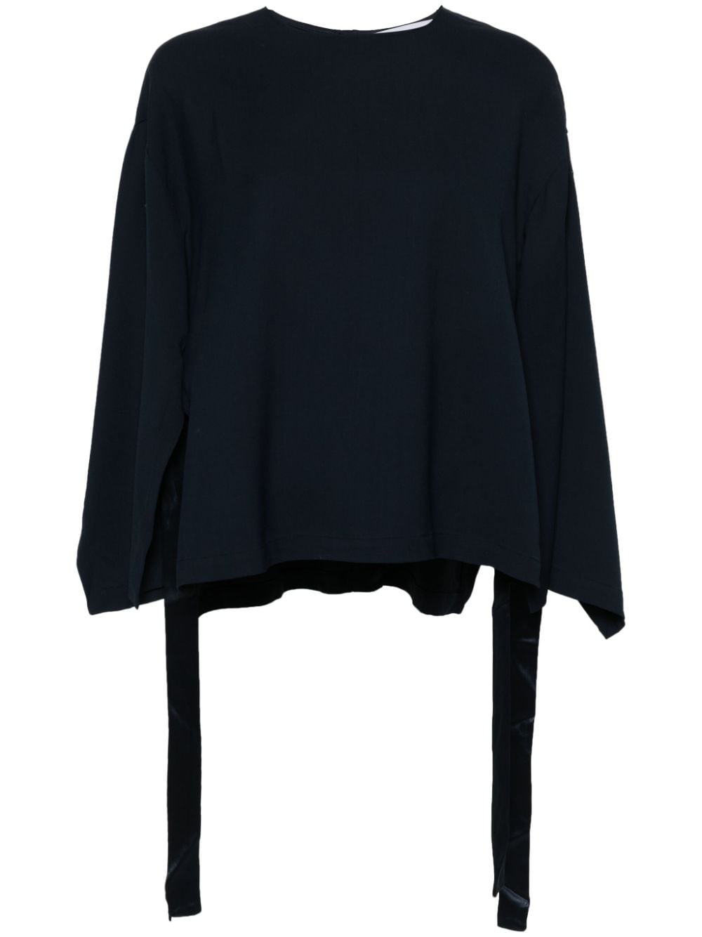 Erika Cavallini Semi-Couture Cady texture blouse