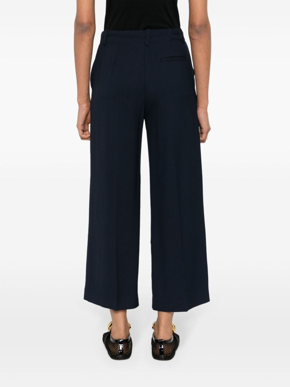 Erika Cavallini Semi-Couture Wide-leg trousers