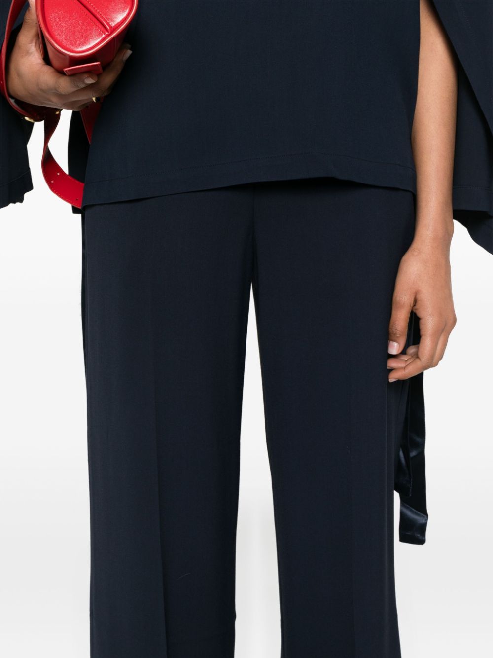 Erika Cavallini Semi-Couture Wide-leg trousers