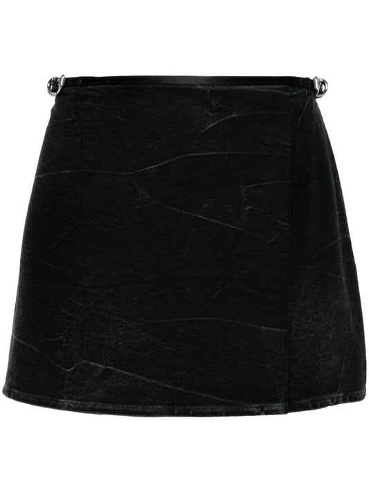 Givenchy VoYou denim mini skirt