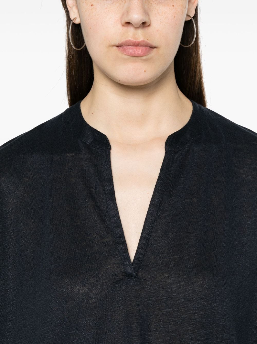 Majestic Conscious Criteria page Linen blend tunic dress