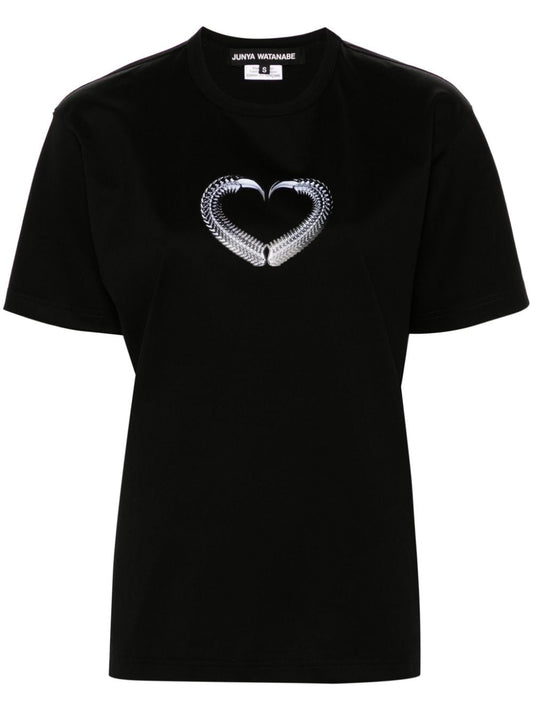 Junya Watanabe Printed cotton t-shirt