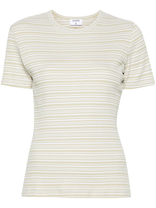 Filippa K Conscious Criteria page Striped cotton t-shirt