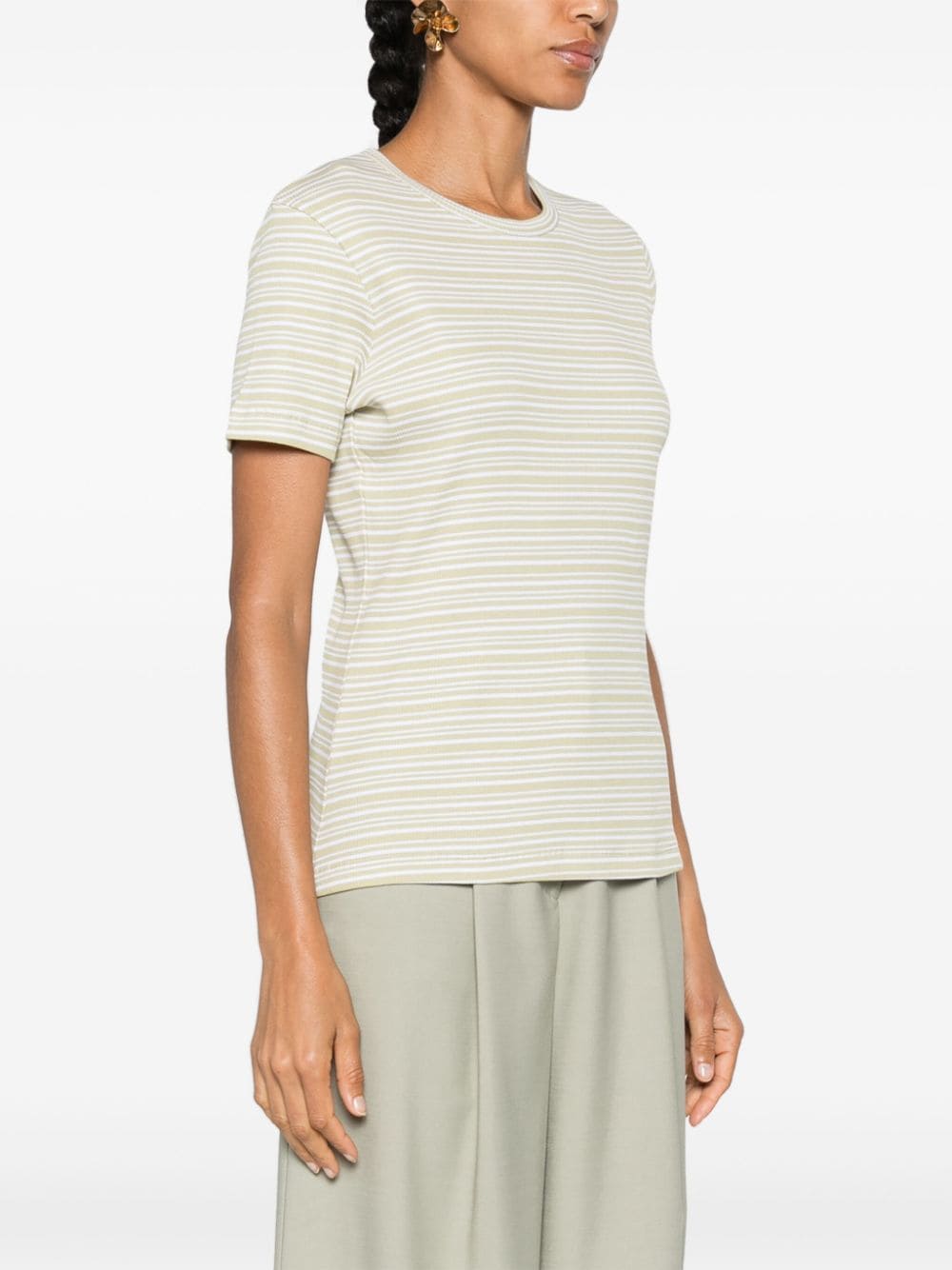 Filippa K Conscious Criteria page Striped cotton t-shirt