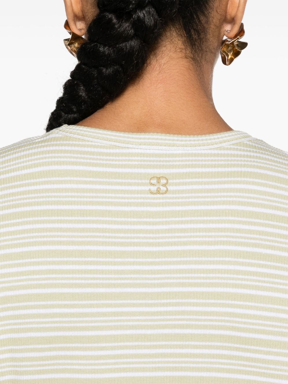 Filippa K Conscious Criteria page Striped cotton t-shirt