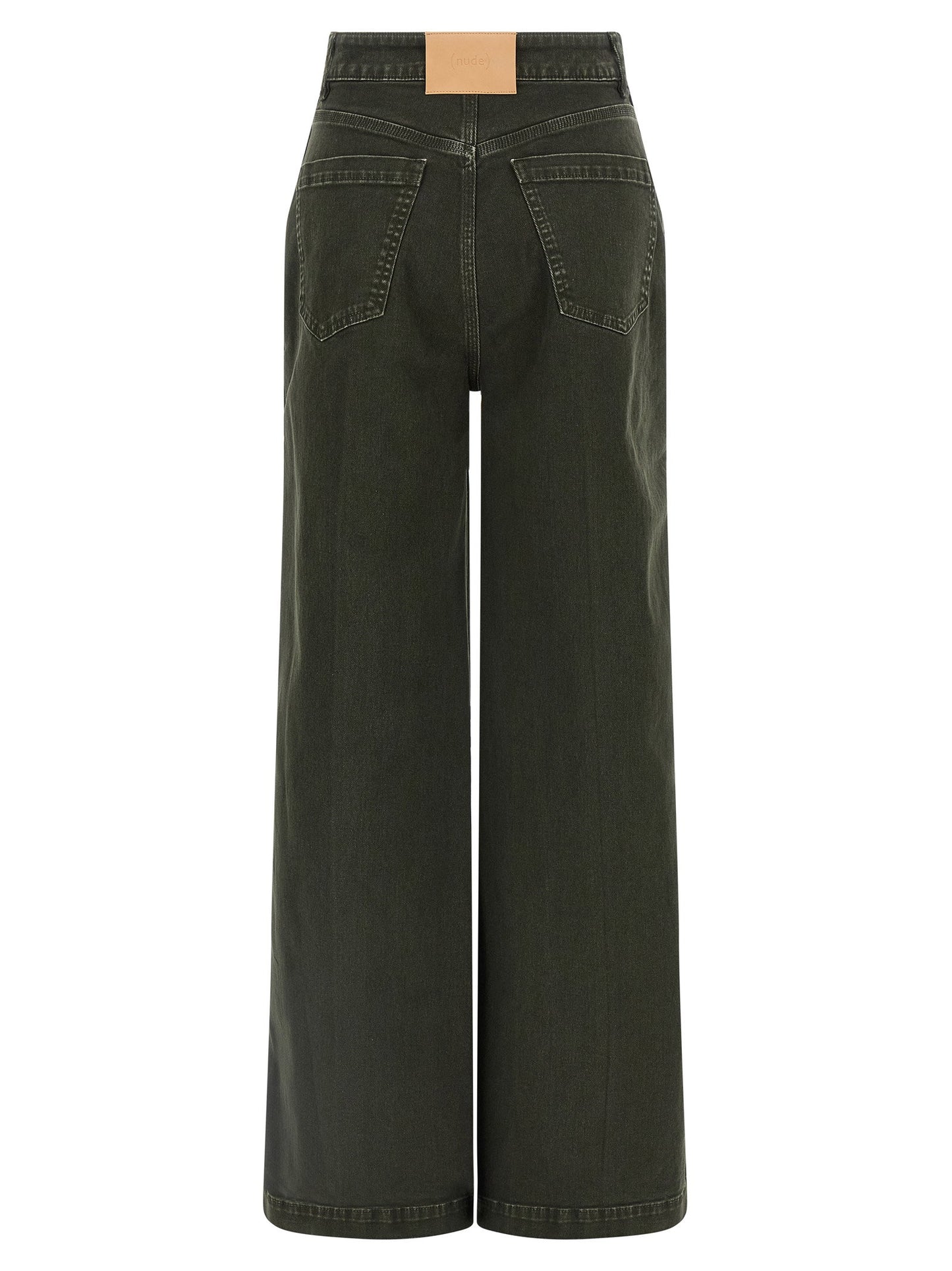 Nude Wide Leg Jeans