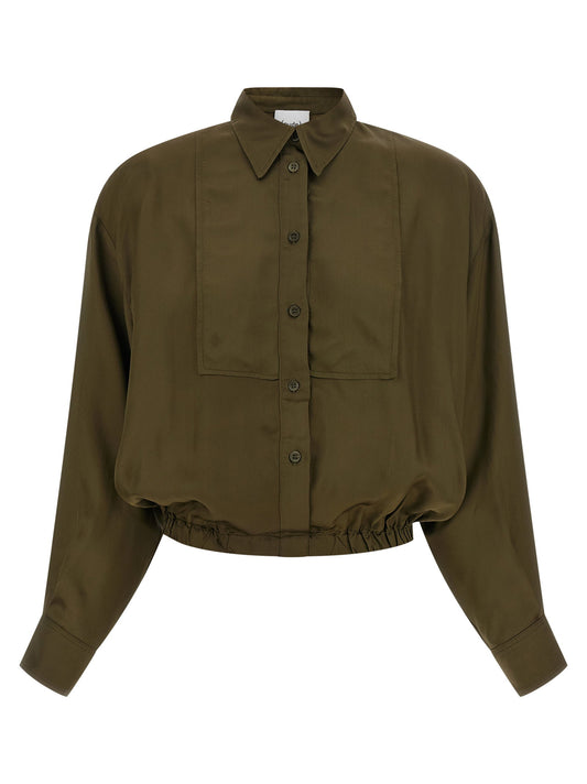 Nude Plastron Shirt