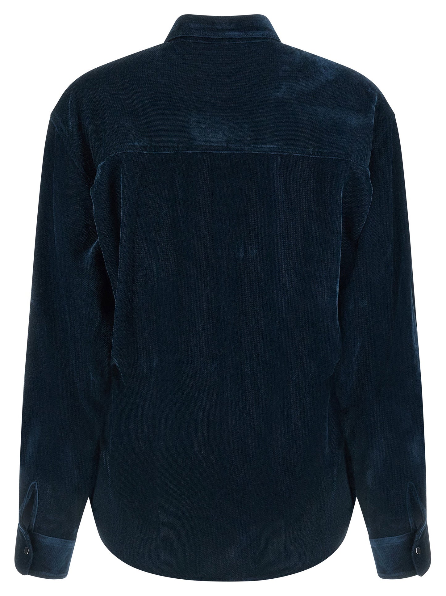Nude Velvet Shirt