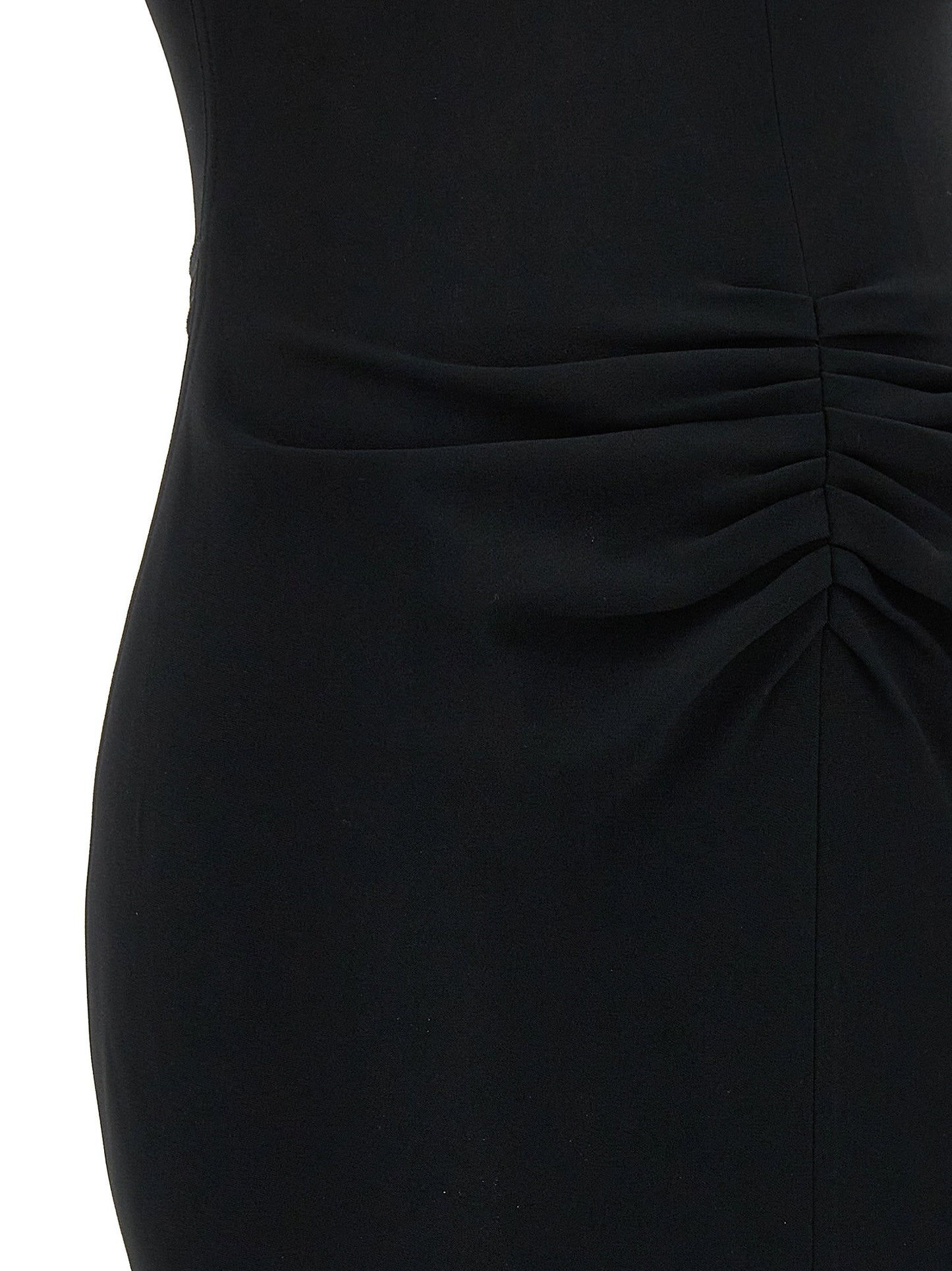 Victoria Beckham Gathered Waist Midi Dress