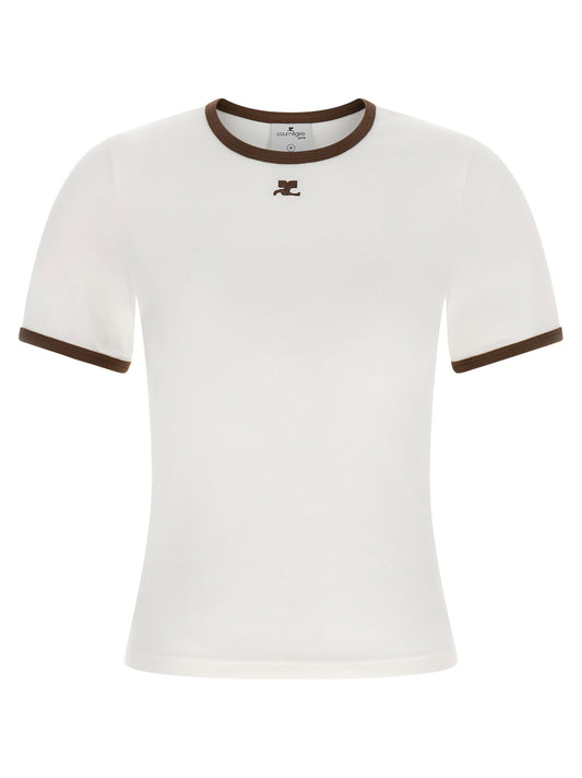 Courreges Signature Contrast T-shirt
