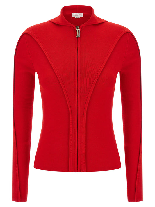 Victoria Beckham Hooded Cardigan