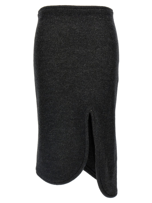 Victoria Beckham Padded Tube Detail Skirt
