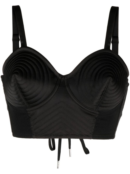 Jean Paul Gaultier Conical corset cropped top