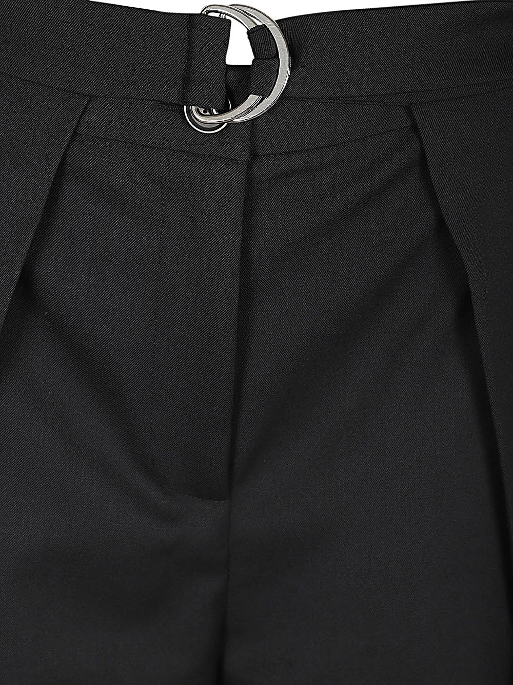 Erika Cavallini Semi-Couture Wool twill Amelia trousers