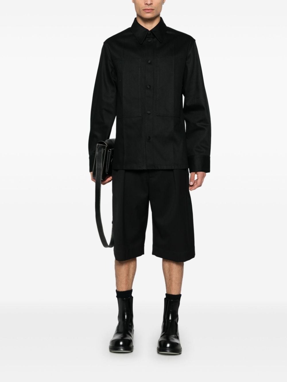 Jil Sander Denim cotton shirt