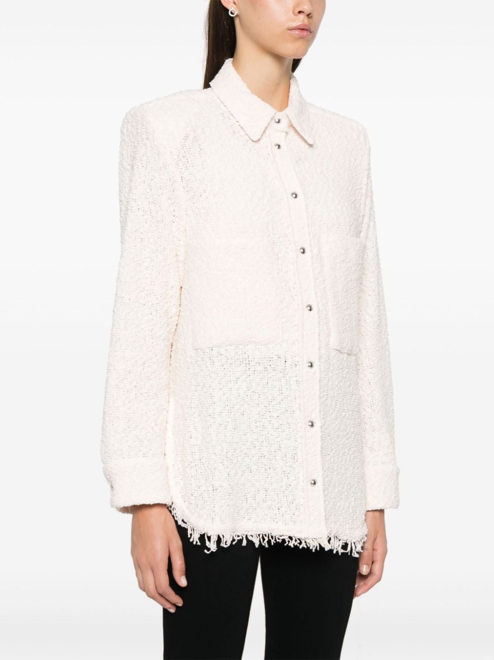 Iro Solaria tweed shirt