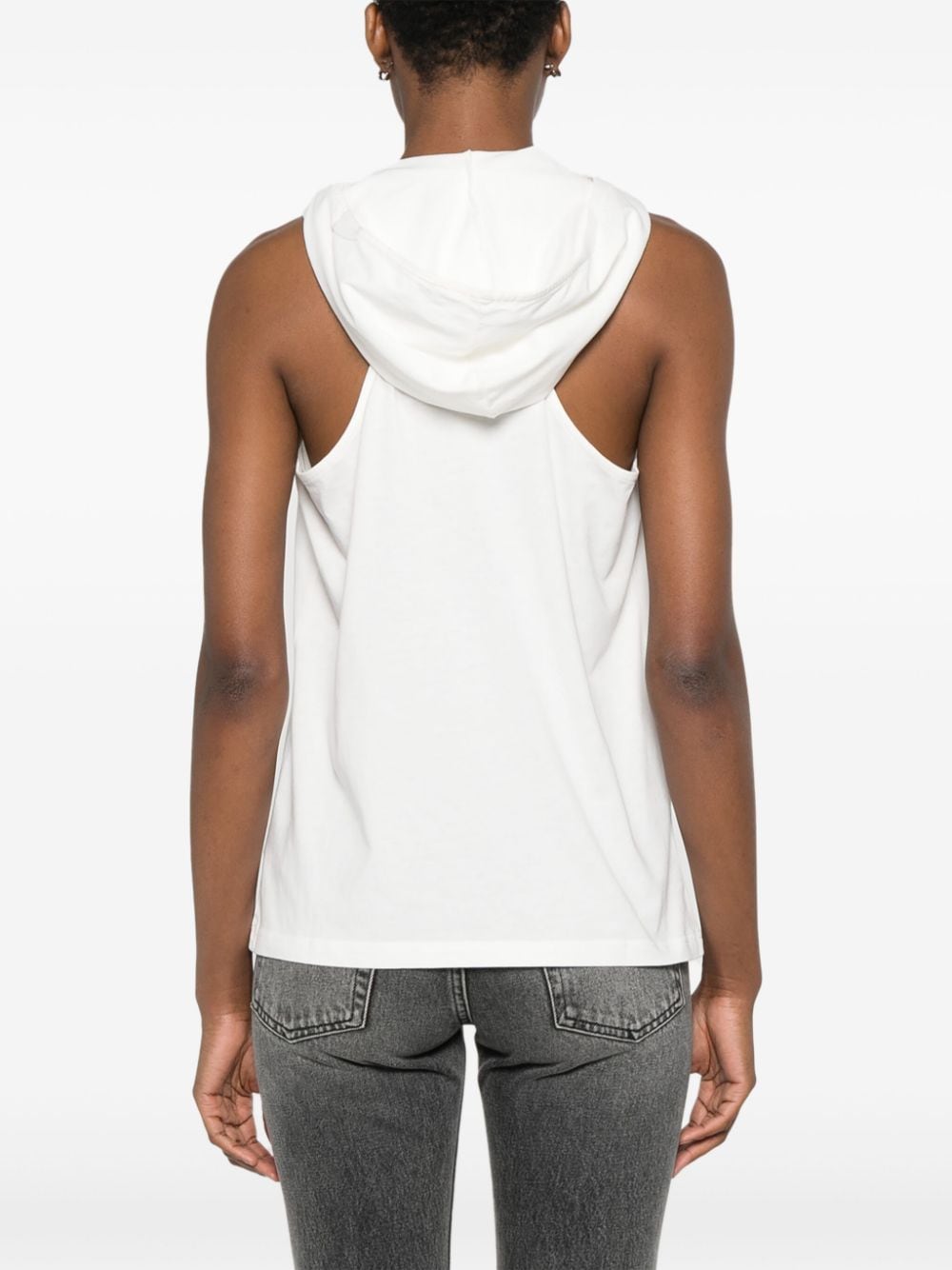 Courreges Hooded tank top