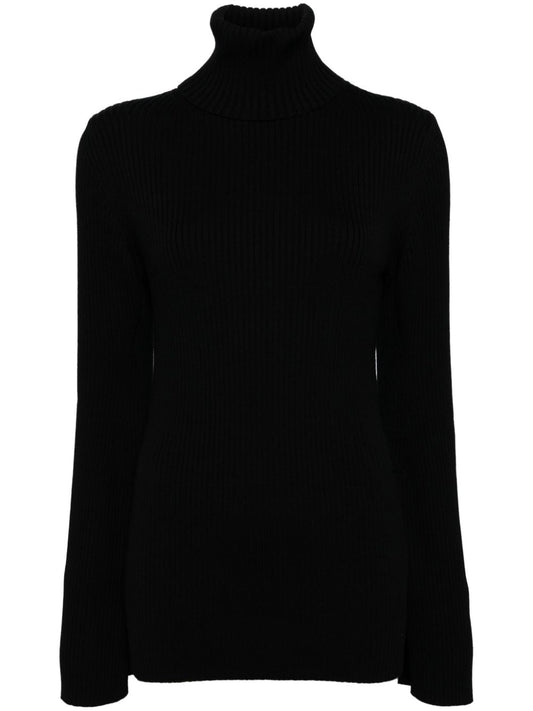Junya Watanabe Ribbed wool turtle-neck sweater