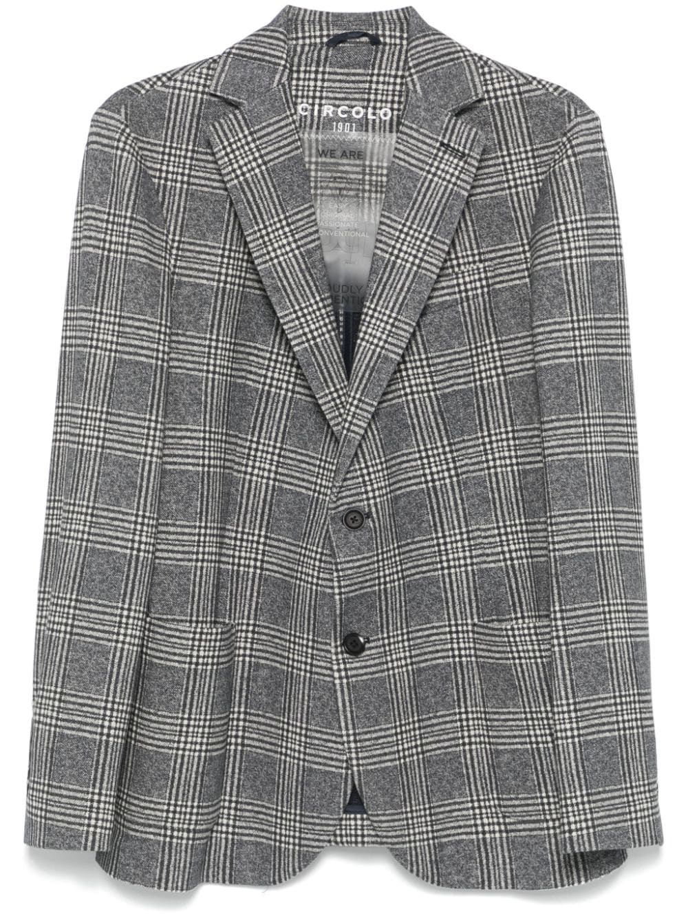 Circolo 1901 Cotton single-breasted jacket