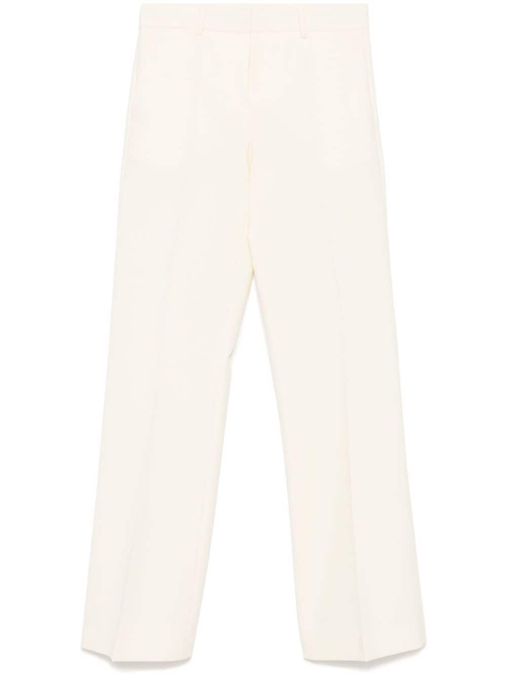 Alberto Biani Wool flared trousers
