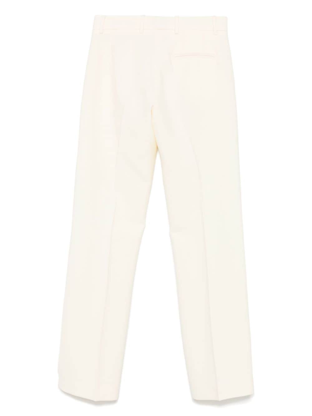 Alberto Biani Wool flared trousers