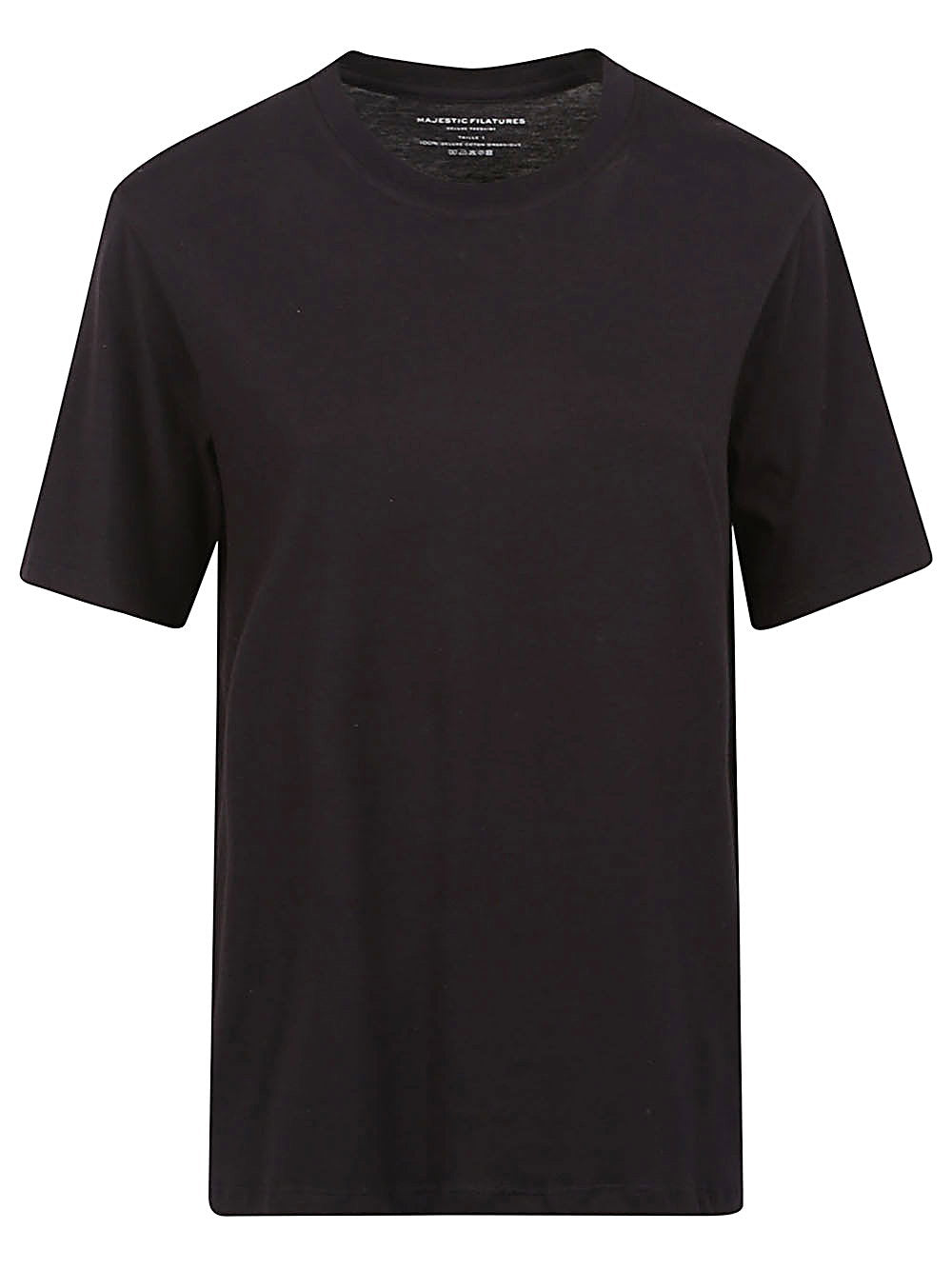 Majestic Cotton crewneck top