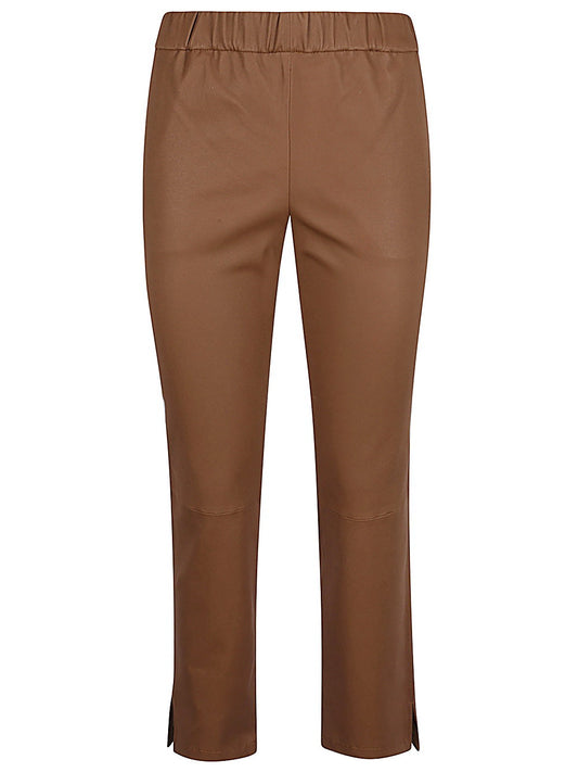 Enes Leather trousers