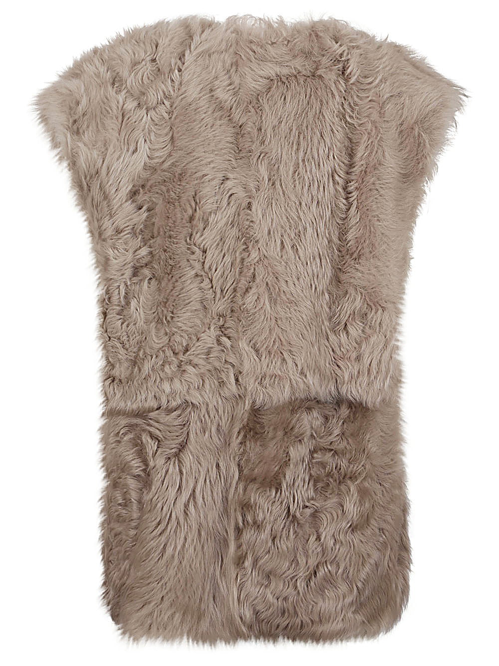 Enes Sleeveless fur coat