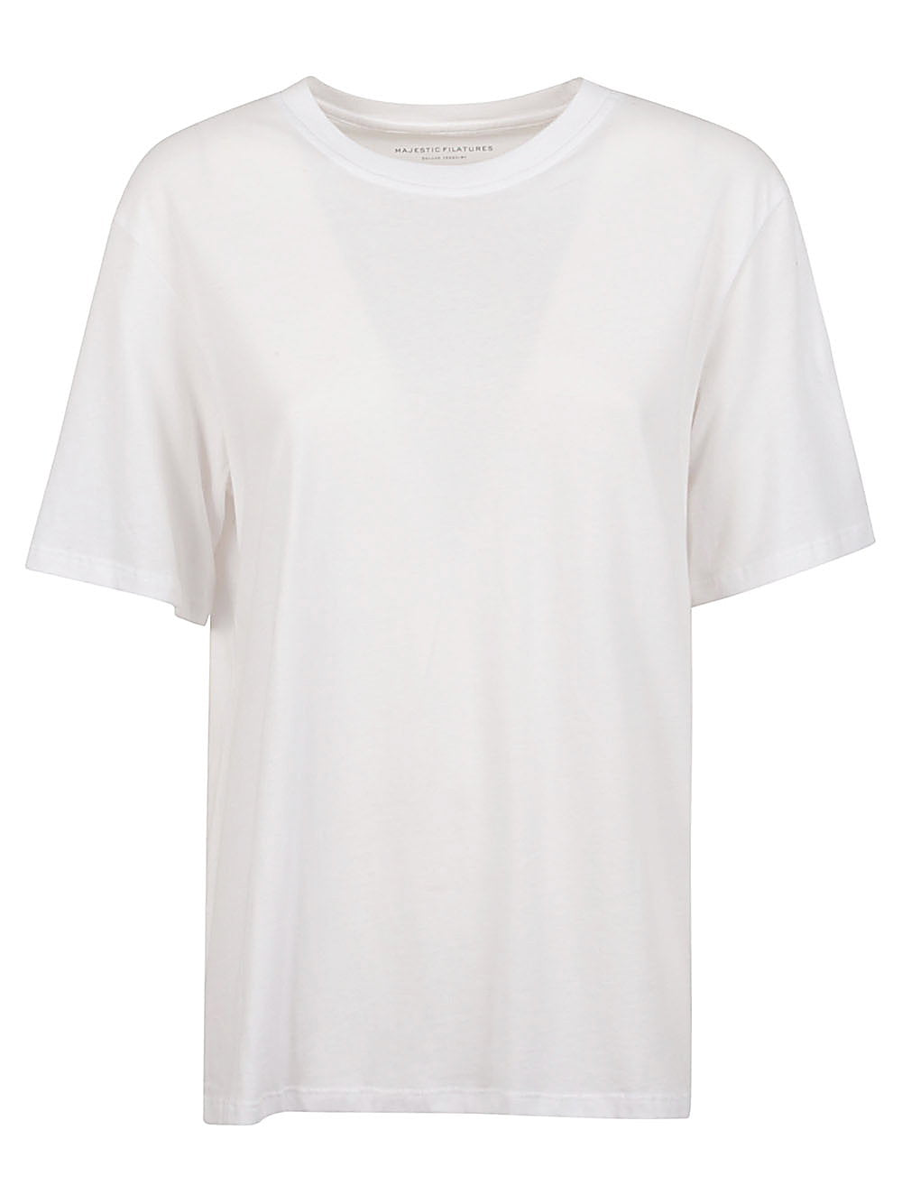 Majestic Cotton crewneck top