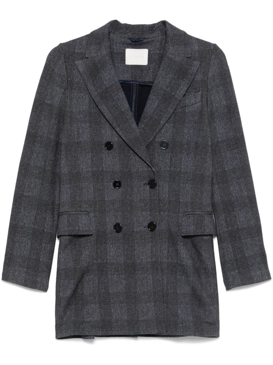 Circolo 1901 Cotton double-breasted jacket