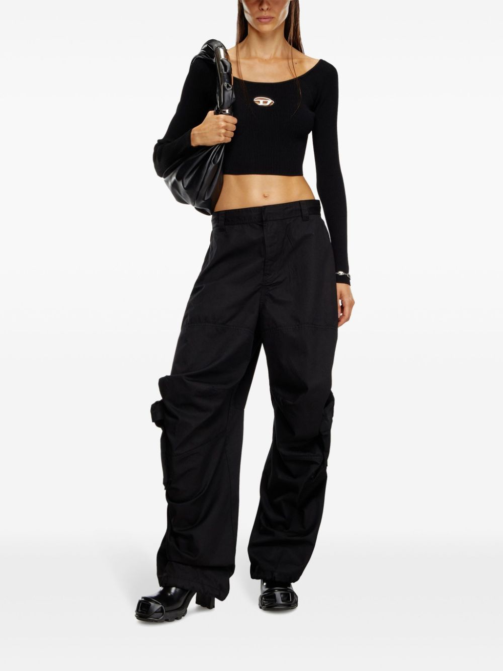 Diesel M-Vera-Ls Knitted Top