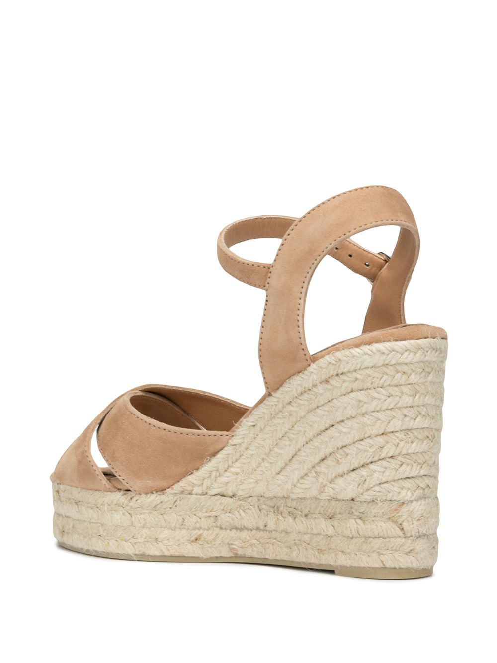 Castañer Blaudell suede wedge sandals